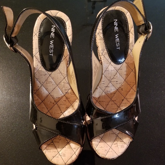 Sexy Soring Nine West Wedges - Picture 6 of 7